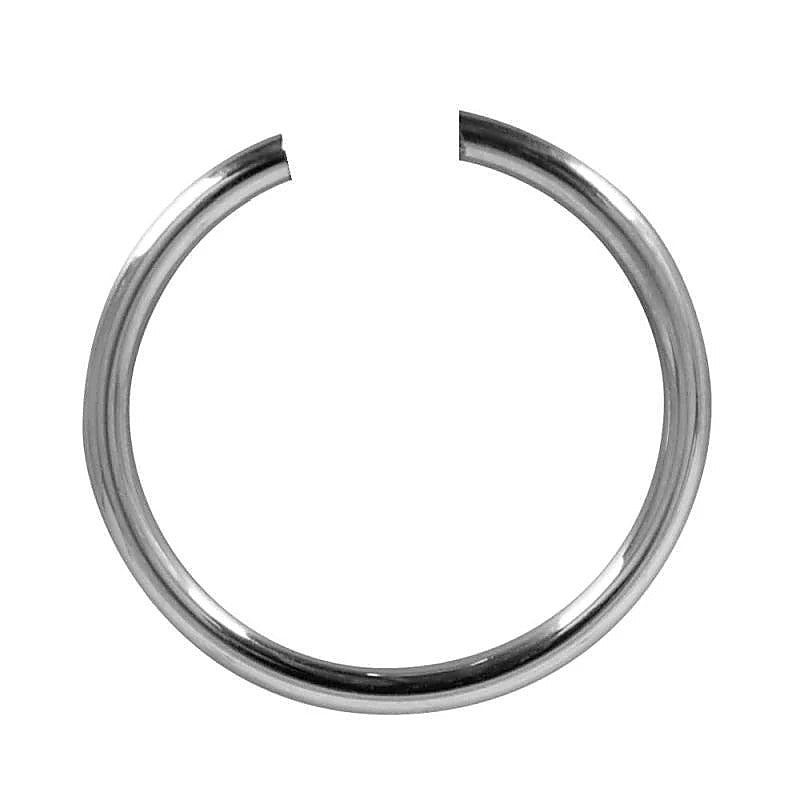Oh My Steel Glans Ring By Hell'S Couture - Cock Rings