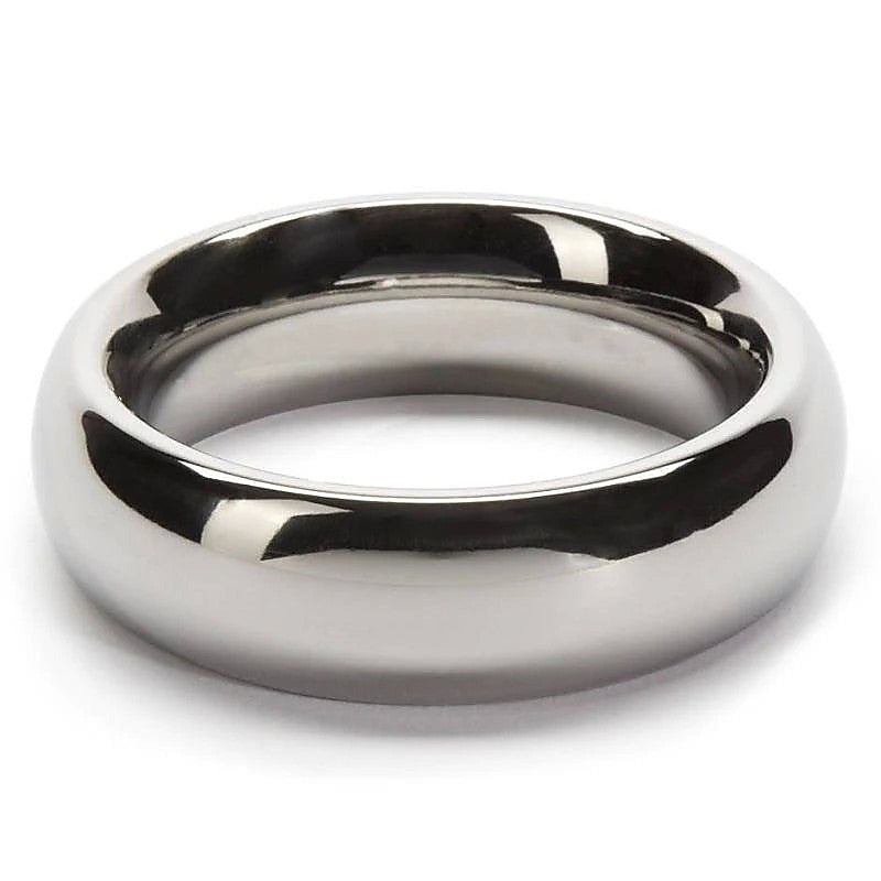 Pof Solid Metal Cock Ring By Hell'S Couture - Cock Rings
