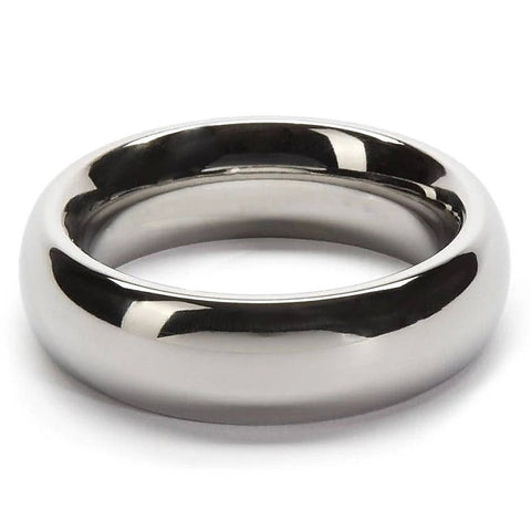 Pof Solid Metal Cock Ring By Hell'S Couture - Cock Rings
