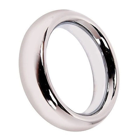 Pof Solid Metal Cock Ring By Hell'S Couture - Cock Rings