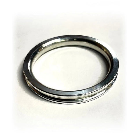 Pof Solid Metal Cock Ring By Hell'S Couture - Cock Rings