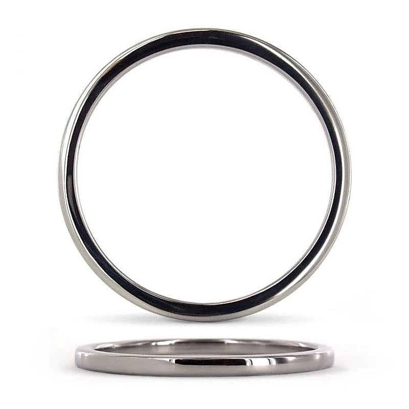 Unique Obsessions Metal Cock Ring By Hell'S Couture - Cock Rings