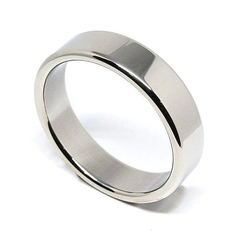 Heavy Gauge Steel Cock Ring By Hell'S Couture - Cock Rings
