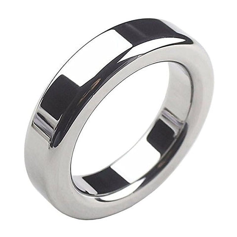 Titan Steel Wide Cock Ring By Hell'S Couture - Cock Rings