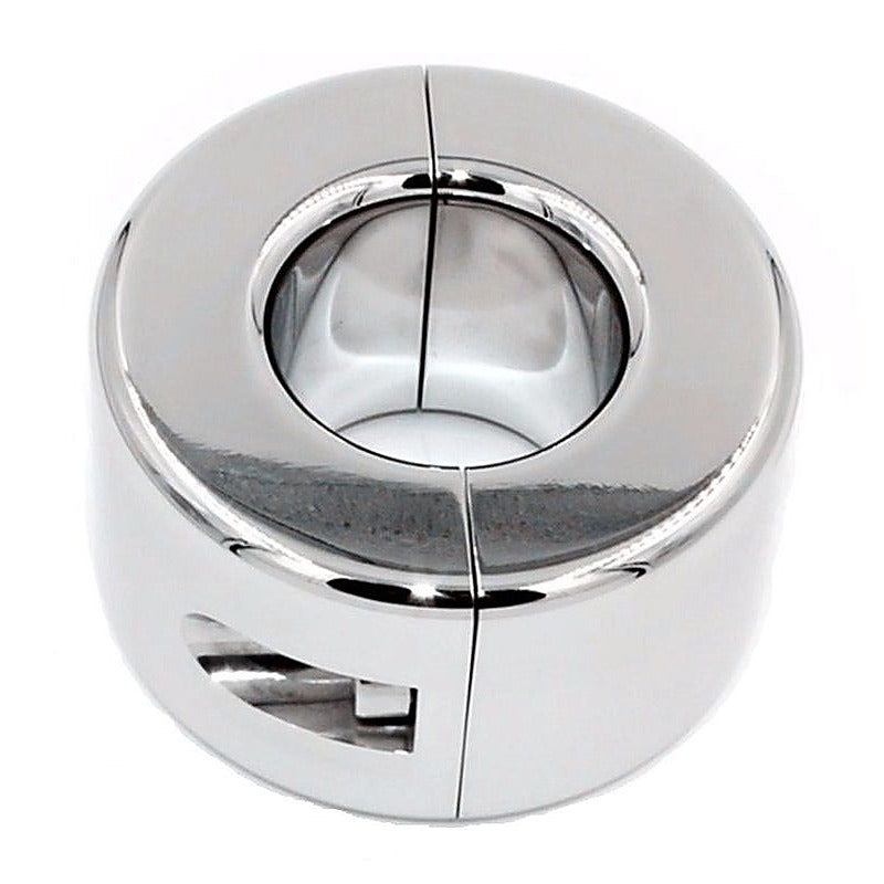 Gangling Steel Ball Stretcher 35mm by Hell's Couture - Steel Sex Toys