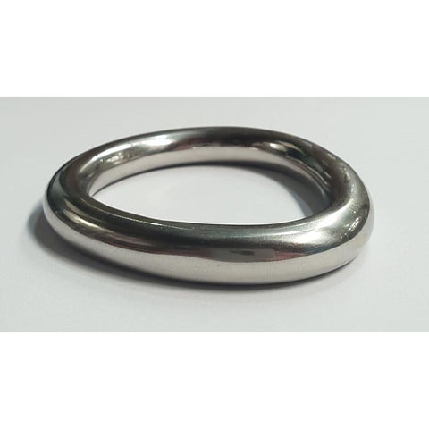 Flared Cock Ring Large By Hell'S Couture - Cock Rings