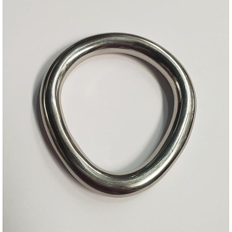 Flared Cock Ring Large By Hell'S Couture - Cock Rings