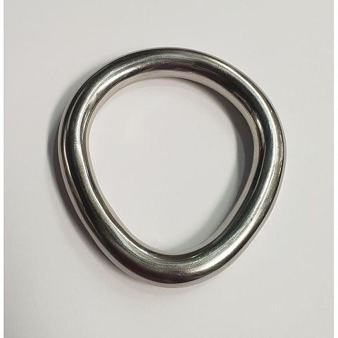 Flared Cock Ring Large By Hell'S Couture - Cock Rings