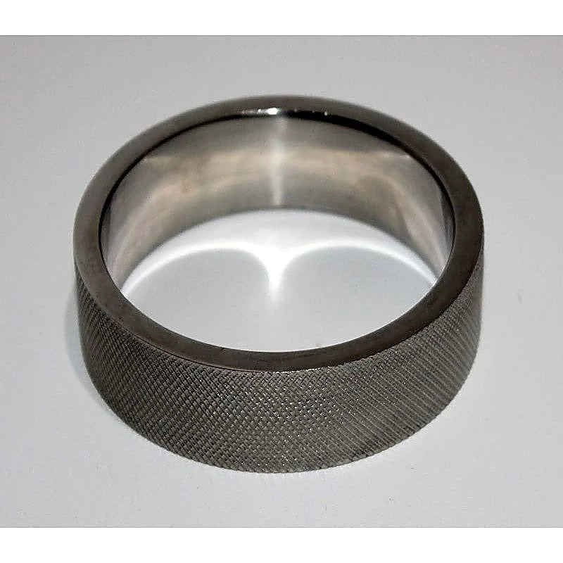 Knurled Surface Cock Ring 20Mm By Hell'S Couture - Cock Rings