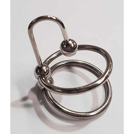 DAMNED! Duo Glans Ring Sperm Stopper - Penis Plugs