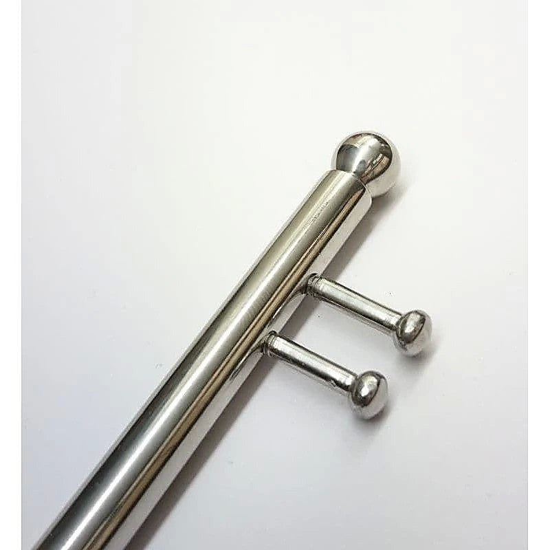 Dual-Ended Urethral Pleasure Wand By Hell'S Couture - Penis Plugs