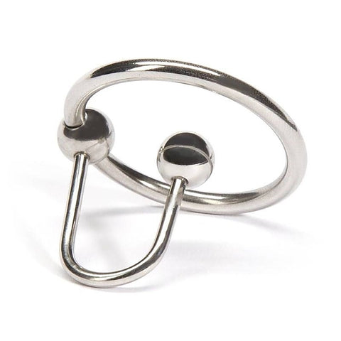 Glans Ring & Cum Stopper 35Mm By Hell'S Couture - Penis Plugs