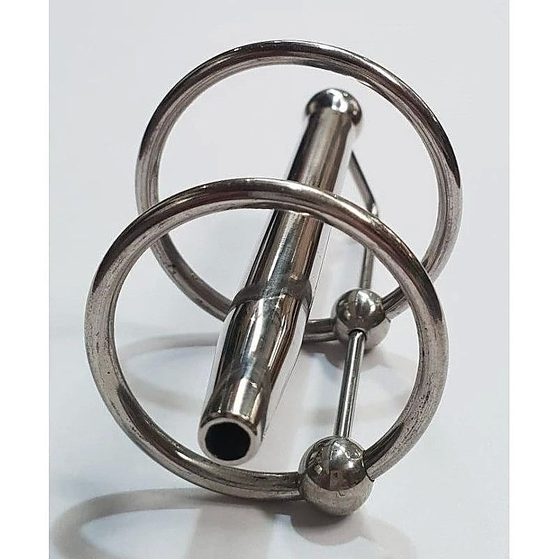 Steel Penis Wand by Hell's Couture - Penis Plugs