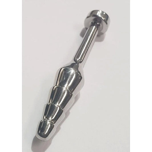Sex Ribbed and Tapered Penis Plug - Penis Plugs