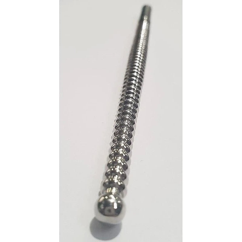 Urethral Ribbed Dominator Grooving Sound By Hell'S Couture - Penis Plugs