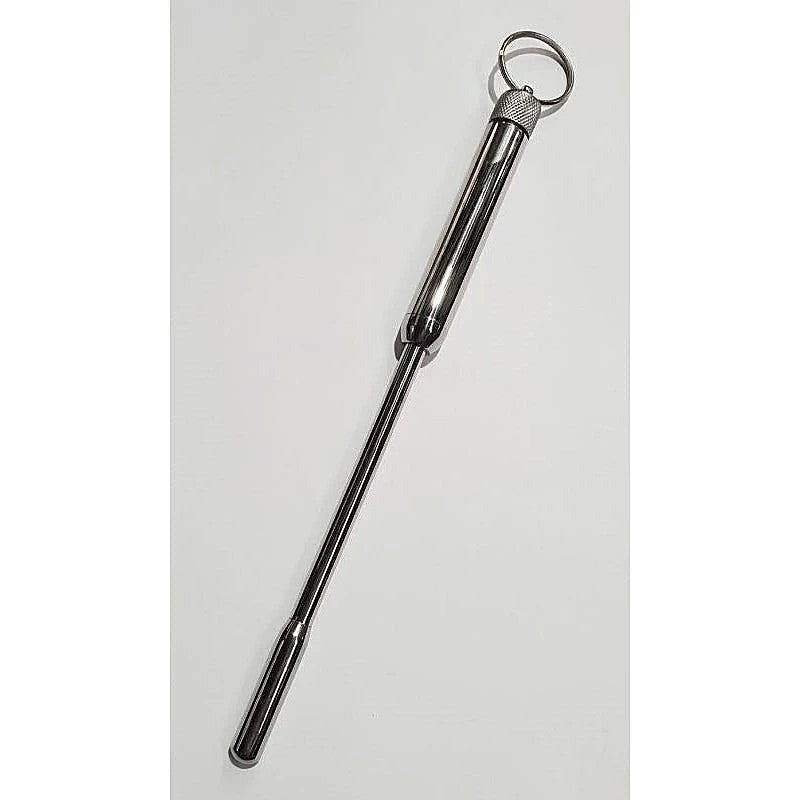 Sinda Vibrating Urethral Sound With Ring By Hell'S Couture - Penis Plugs
