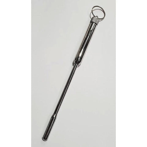 Sinda Vibrating Urethral Sound With Ring By Hell'S Couture - Penis Plugs
