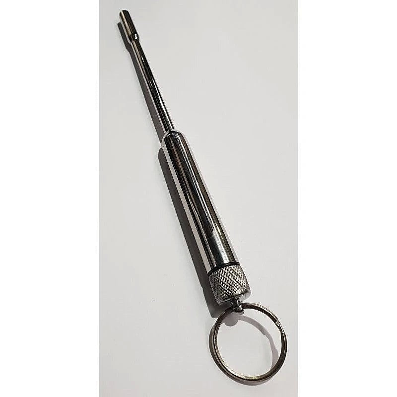 Sinda Vibrating Urethral Sound With Ring By Hell'S Couture - Penis Plugs