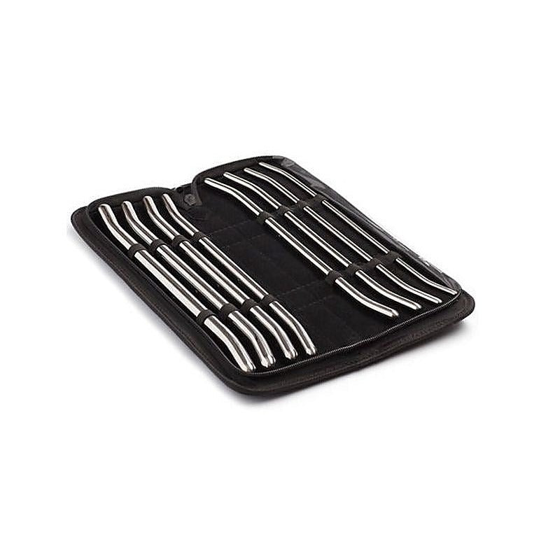 Pratt Urethral Sounds 8 Pieces By Hell'S Couture - Penis Plugs