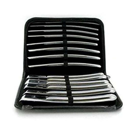Medical Sex Flat End Urethral Sound Kit - Penis Plugs
