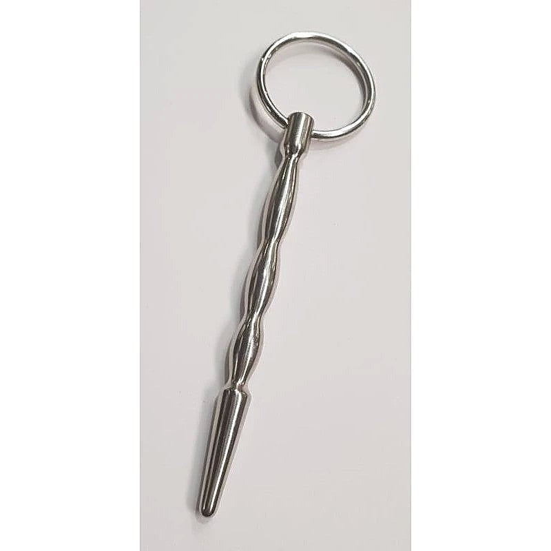 Sizzler Metal Penis Plug Solid By Hell'S Couture - Penis Plugs
