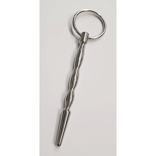 Sizzler Metal Penis Plug Solid By Hell'S Couture - Penis Plugs