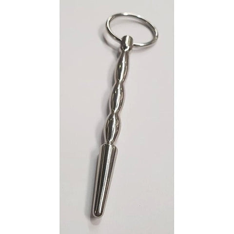 Sizzler Metal Penis Plug Solid By Hell'S Couture - Penis Plugs
