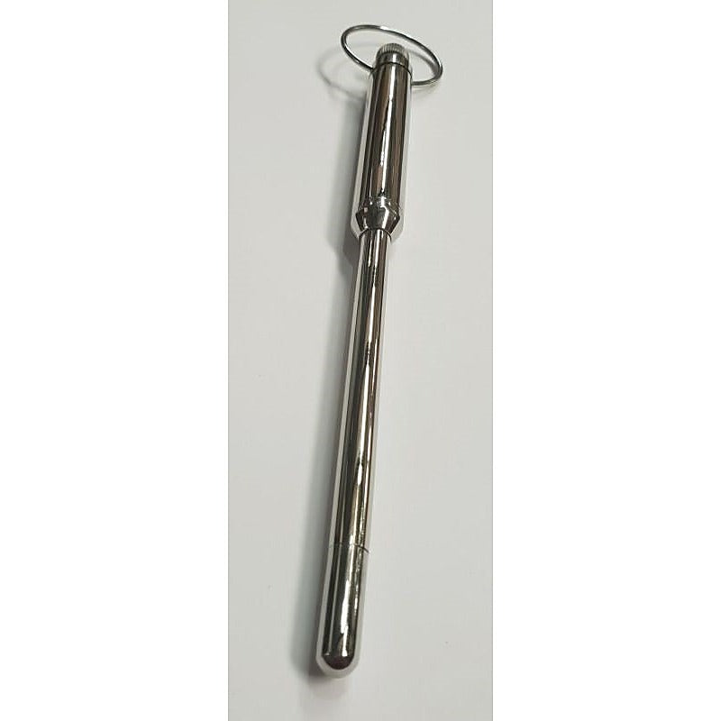 Loretta Vibrating Steel Urethral Wand by Hell's Couture - Penis Plugs