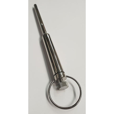 Loretta Vibrating Steel Urethral Wand by Hell's Couture - Penis Plugs