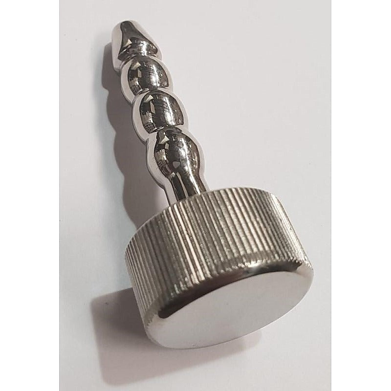 Rechargeable Vibrating Pleasure Plug By Hell'S Couture - Penis Plugs