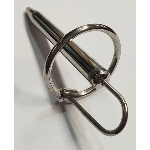 The Royal Solid Penis Plug With Glans Ring Xl - Penis Plugs