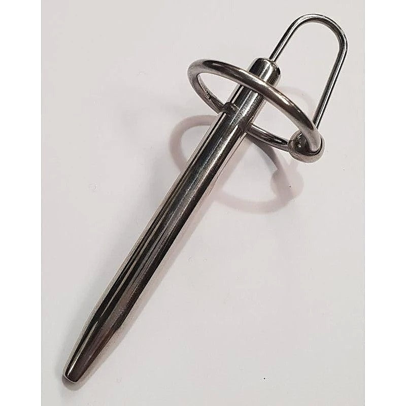 The Royal Solid Penis Plug With Glans Ring Xl - Penis Plugs