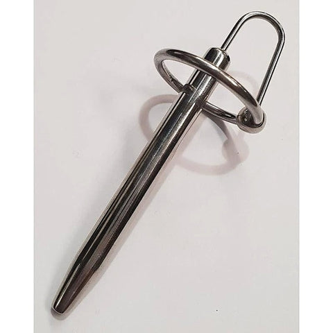The Royal Solid Penis Plug With Glans Ring Xl - Penis Plugs