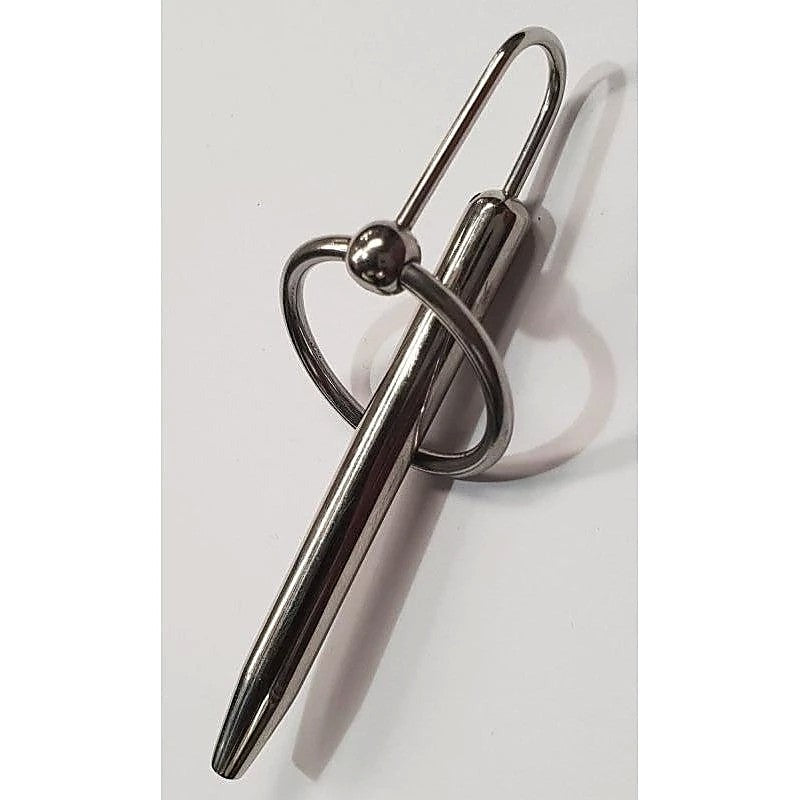 The Royal Solid Penis Plug With Glans Ring Xl - Penis Plugs