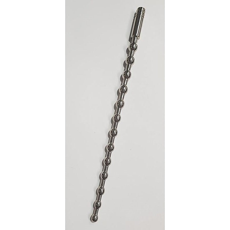 Lucky 13 Beaded Penis Plug by Hell's Couture - Penis Plugs