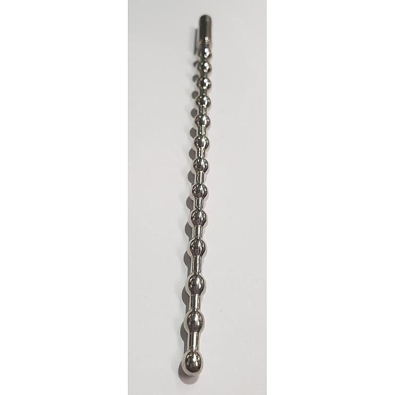 Lucky 13 Beaded Penis Plug by Hell's Couture - Penis Plugs