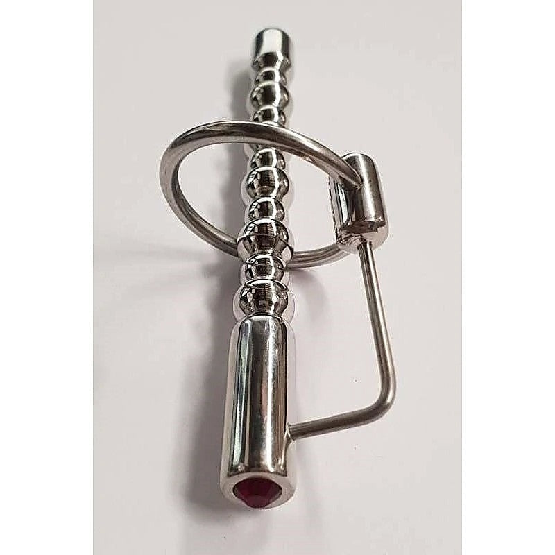 Ruby Gem Bubbles Cock Plug By Hell'S Couture - Penis Plugs