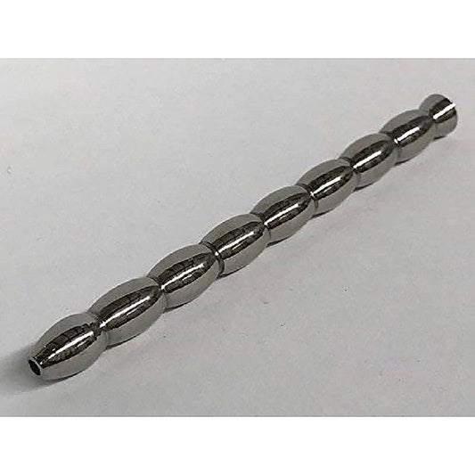 Rippled Post Hollow Penis Plug - Penis Plugs