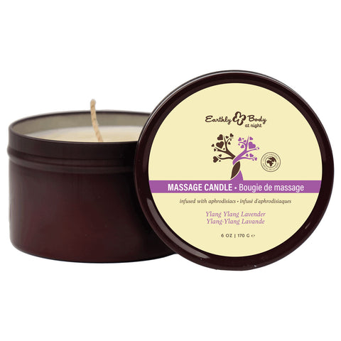 Aphrodisiac Scented Massage Candle 170 g by Earthly Body
