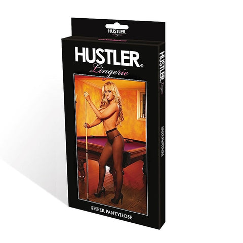 Sheer Nylon Pantyhose by Hustler - Hosiery