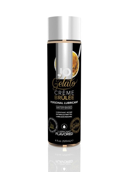 JO Gelato Water Based Personal Lubricant 120ml - Creme Brulee - Water Based Lubes