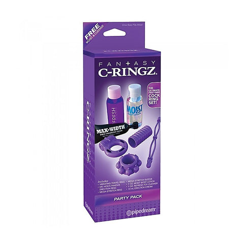 Fantasy C-Ringz Party Pack By Pipedream Products - Rabbit Vibrators
