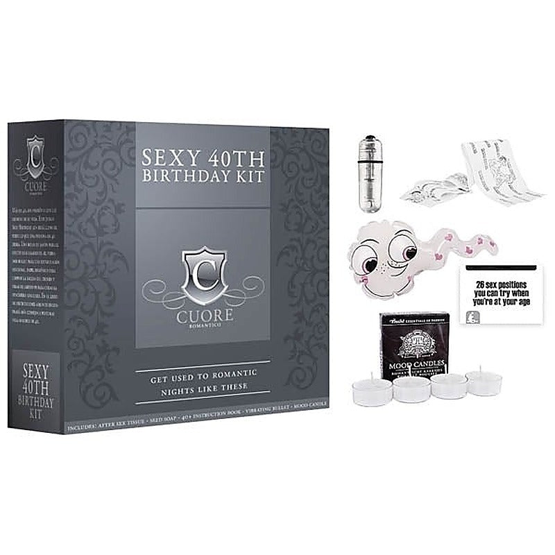 Sexy 40th Birthday Kit by Shots Toys - Sex Games, Coupons and Tricks