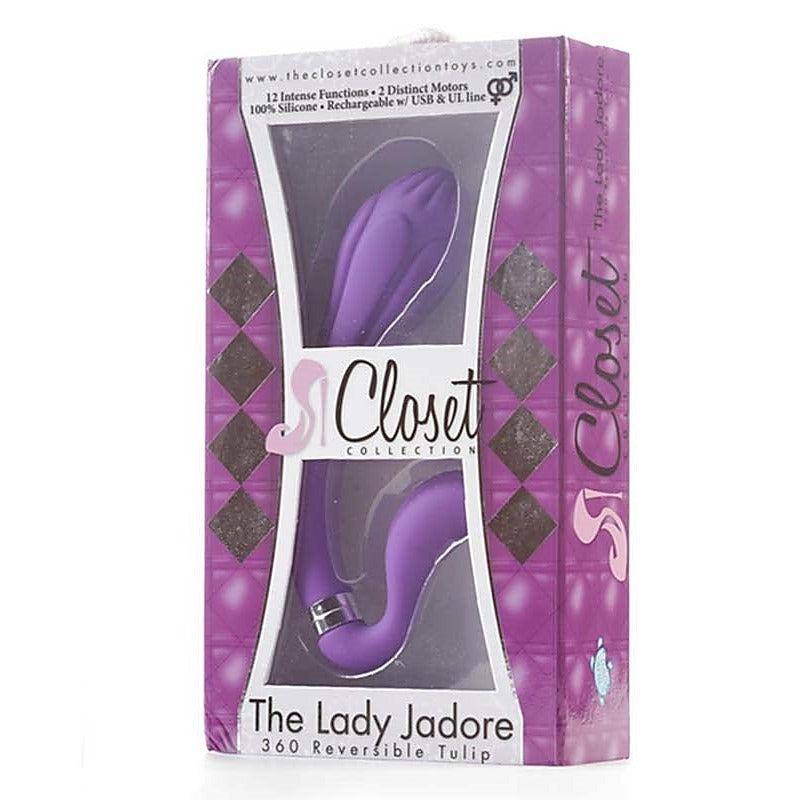 Reversible Dual-Stimulation Rechargeable Toy - The Lady Jadore 360 - G-Spot Vibrators