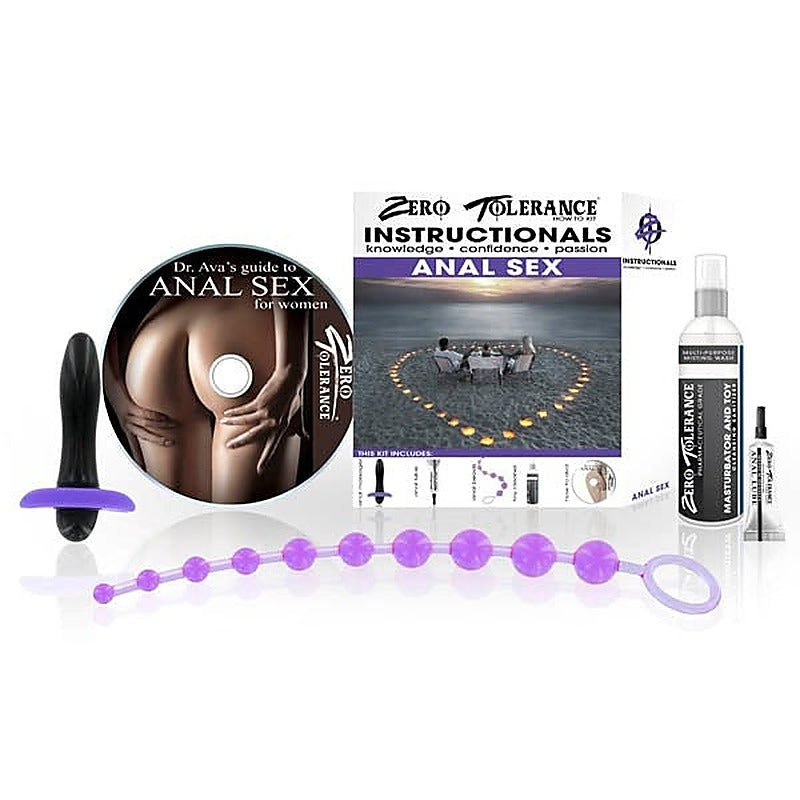Zero Tolerance How To ANAL SEX Instructional Kit - Sex Kits