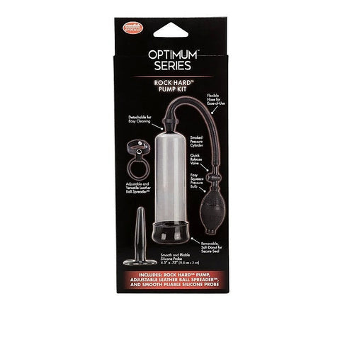 CalExotics Optimum Series Rock Hard Penis Pump Kit - Pumps, Extenders and Sleeves