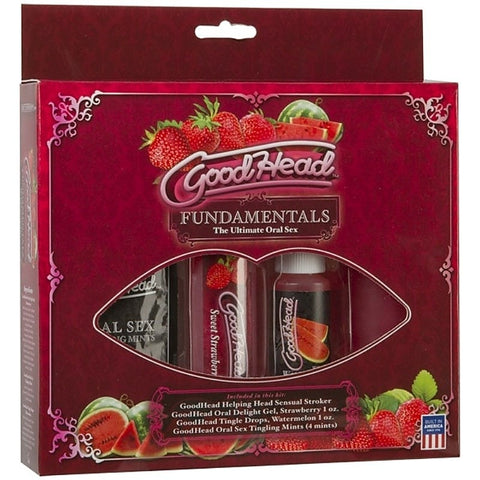Goodhead Fundamentals Kit by Doc Johnson - Water Based Lubes
