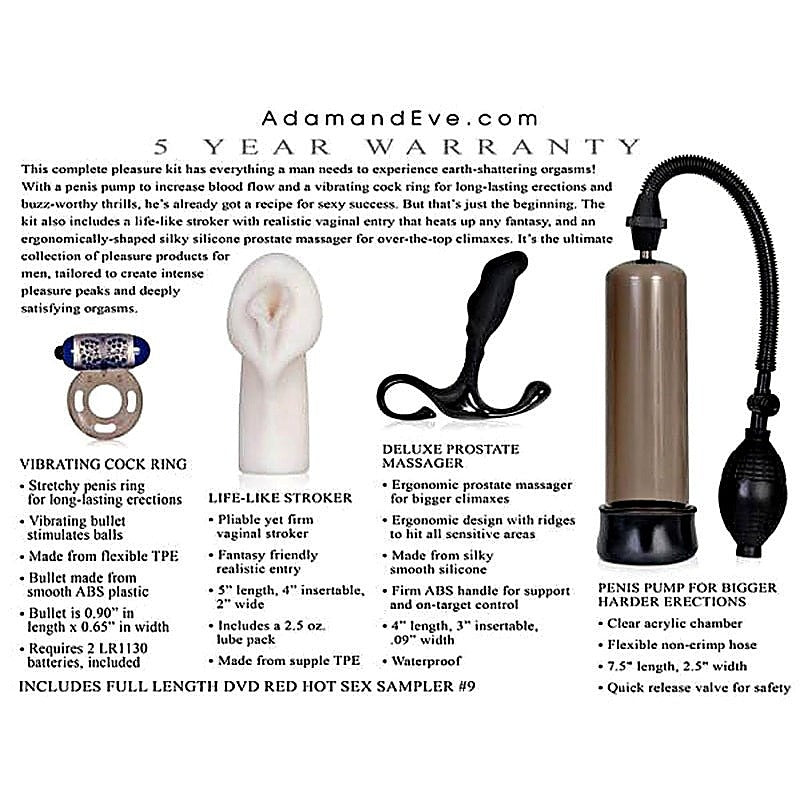 All A Man Needs Kit by Adam & Eve - Sex Kits