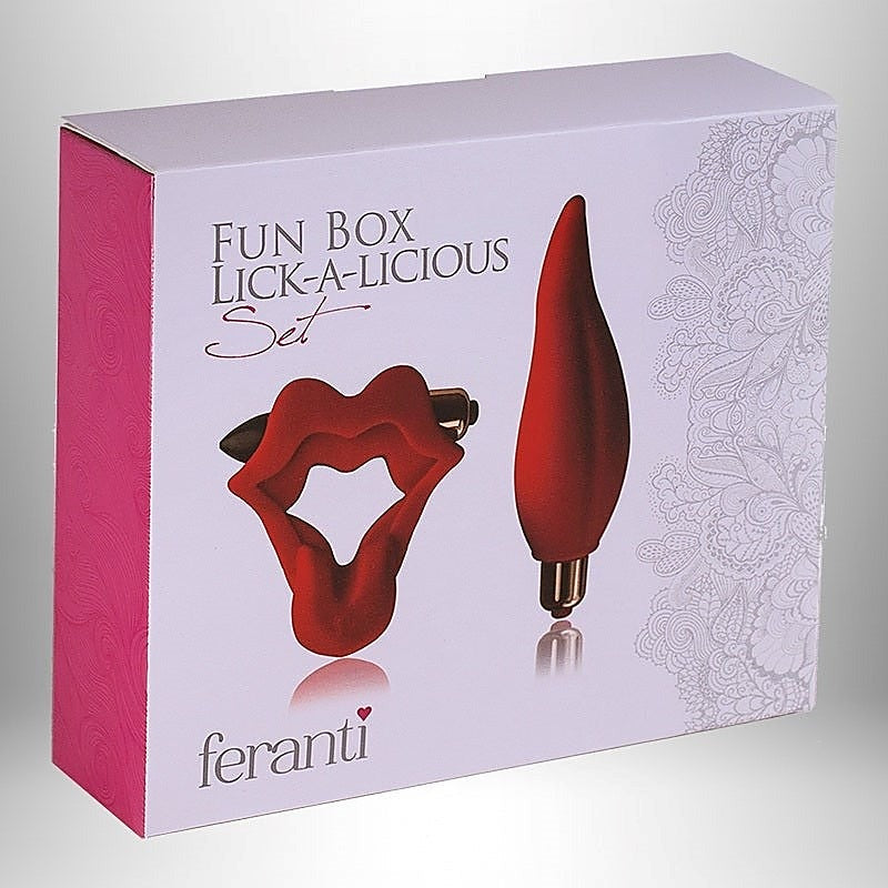 Feranti Lick-A-Licious Fun Box By Rocks Off - Sex Kits