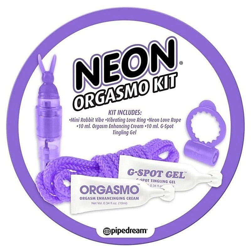 Neon Orgasmo Sex Toys Kit Purple By Pipedream - Sex Kits